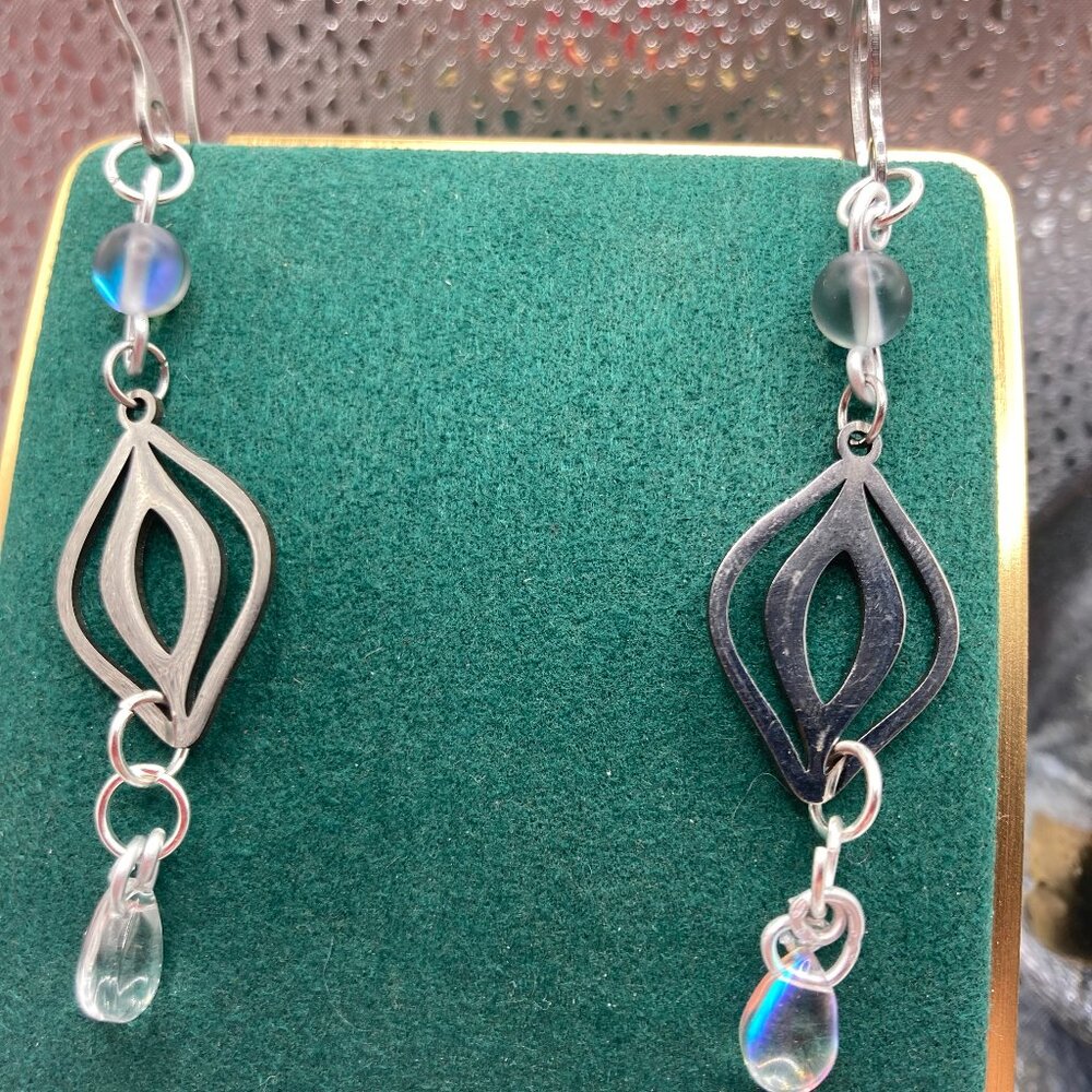 Georgia's Secret Flower Drop Earrings
